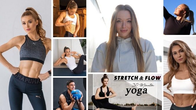 beliebteFitnessinfluencer Collage aus Fitnessinfluencern